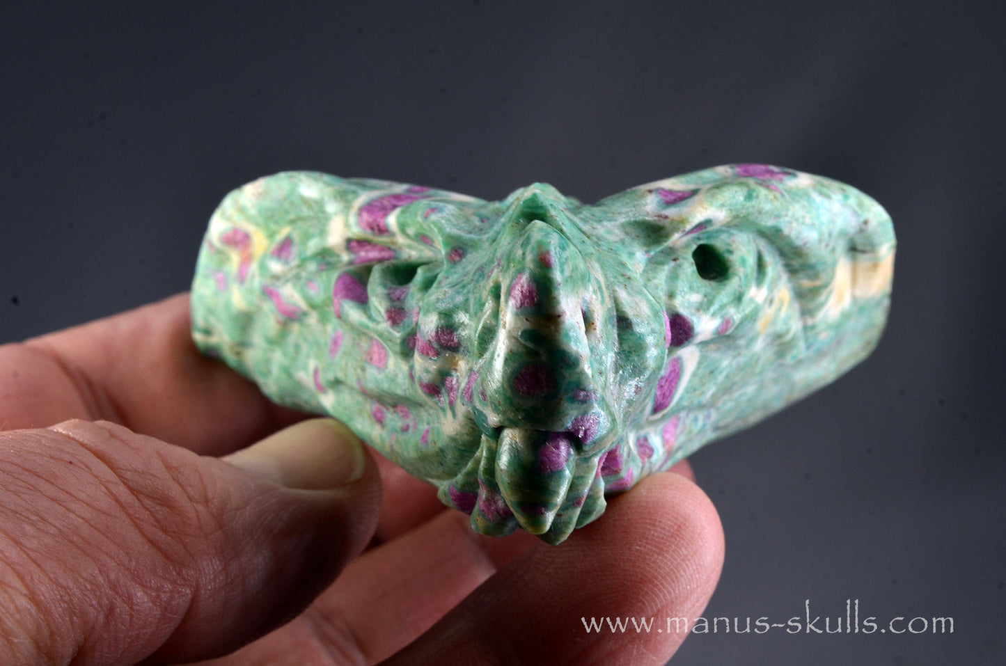 Ruby in Fuchsite Alien Dragon