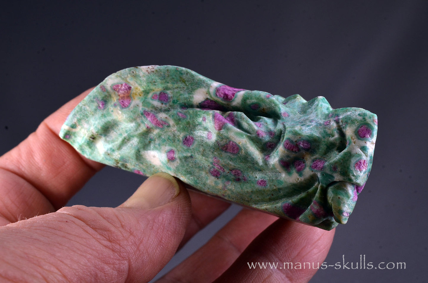 Ruby in Fuchsite Alien Dragon