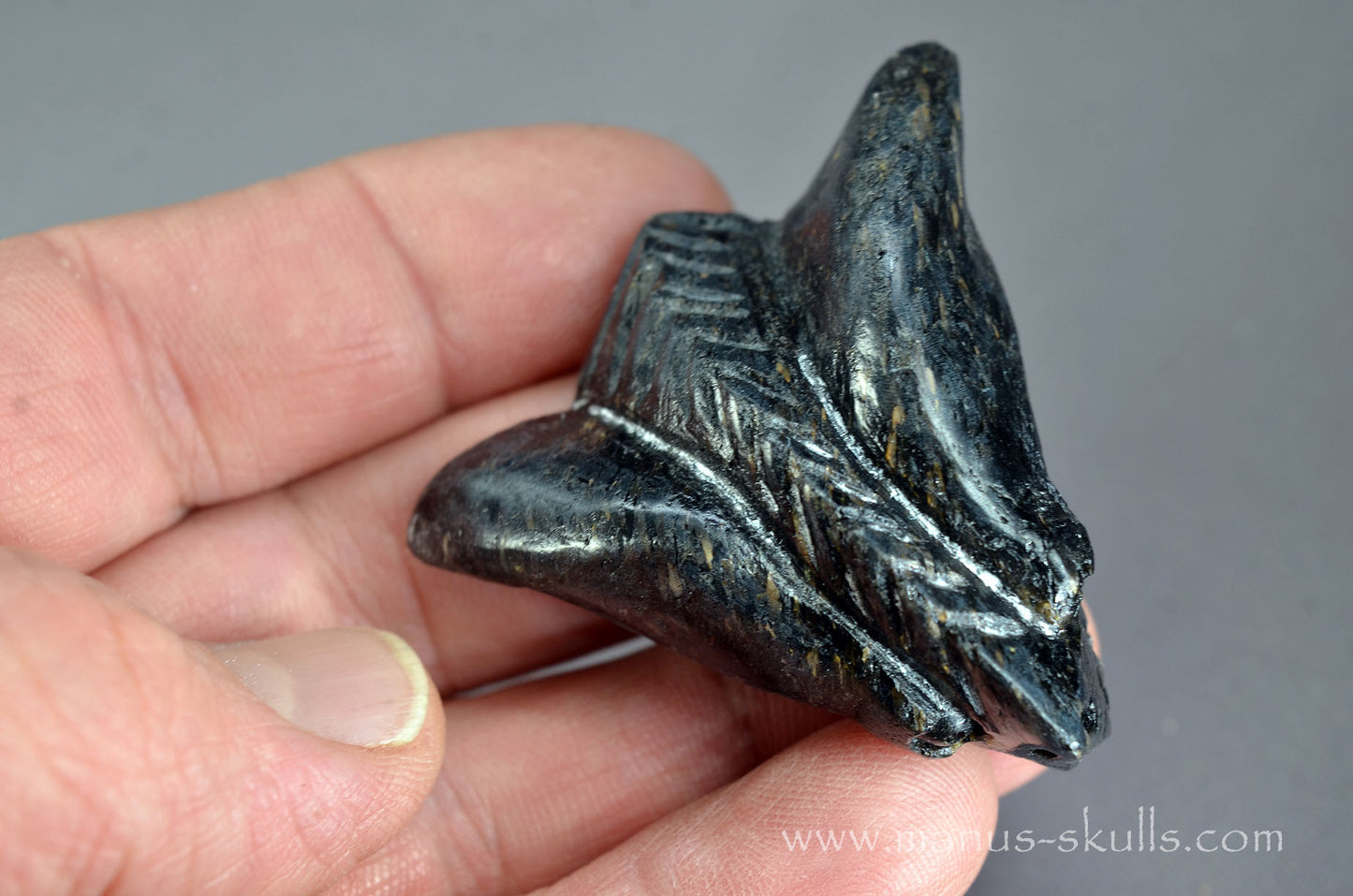 Nuummite Alien Dragon