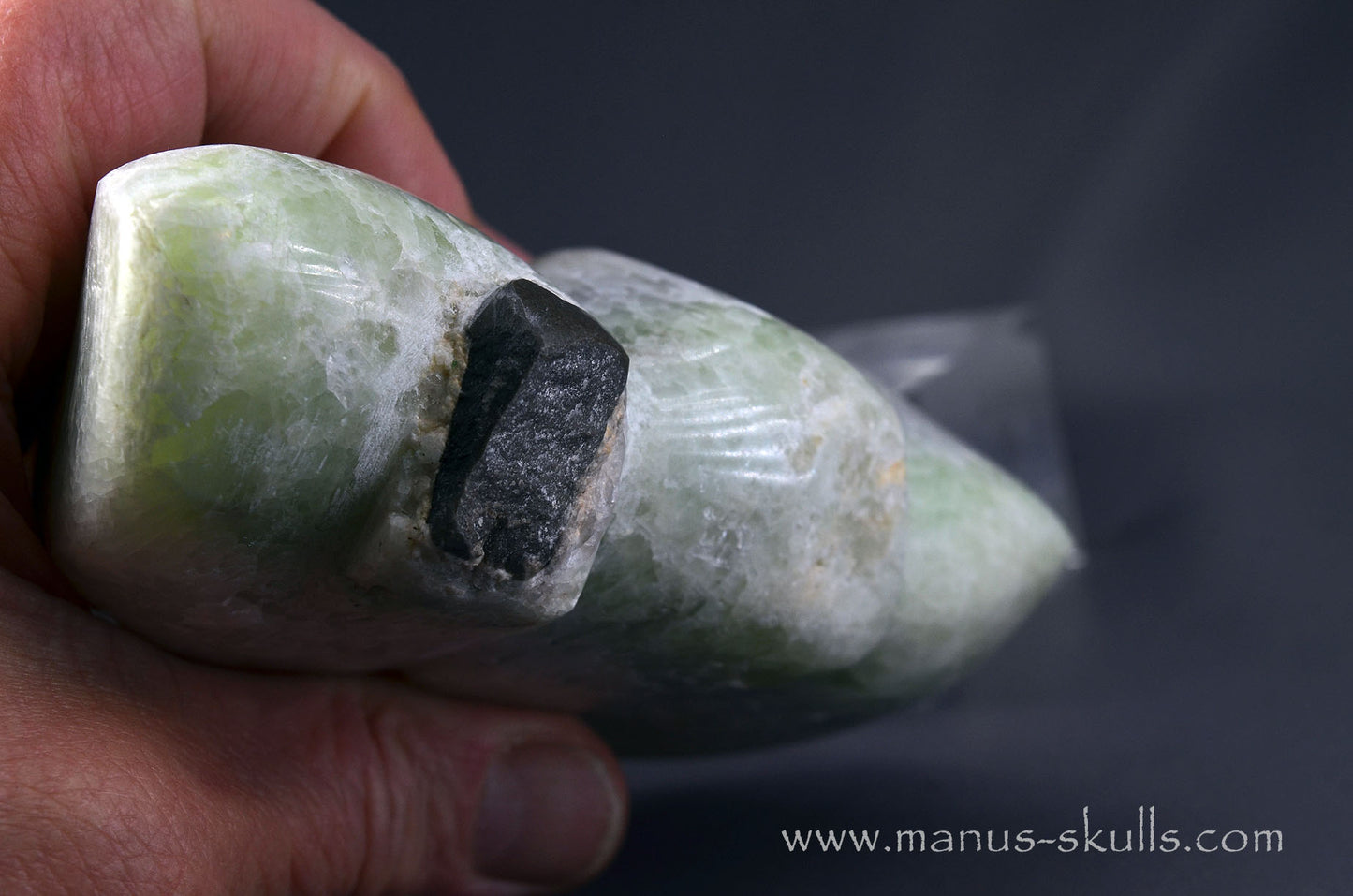 Visokalcite Alien Dragon (7 Minerals from Pyramids of Bosnia-Herzegovina)