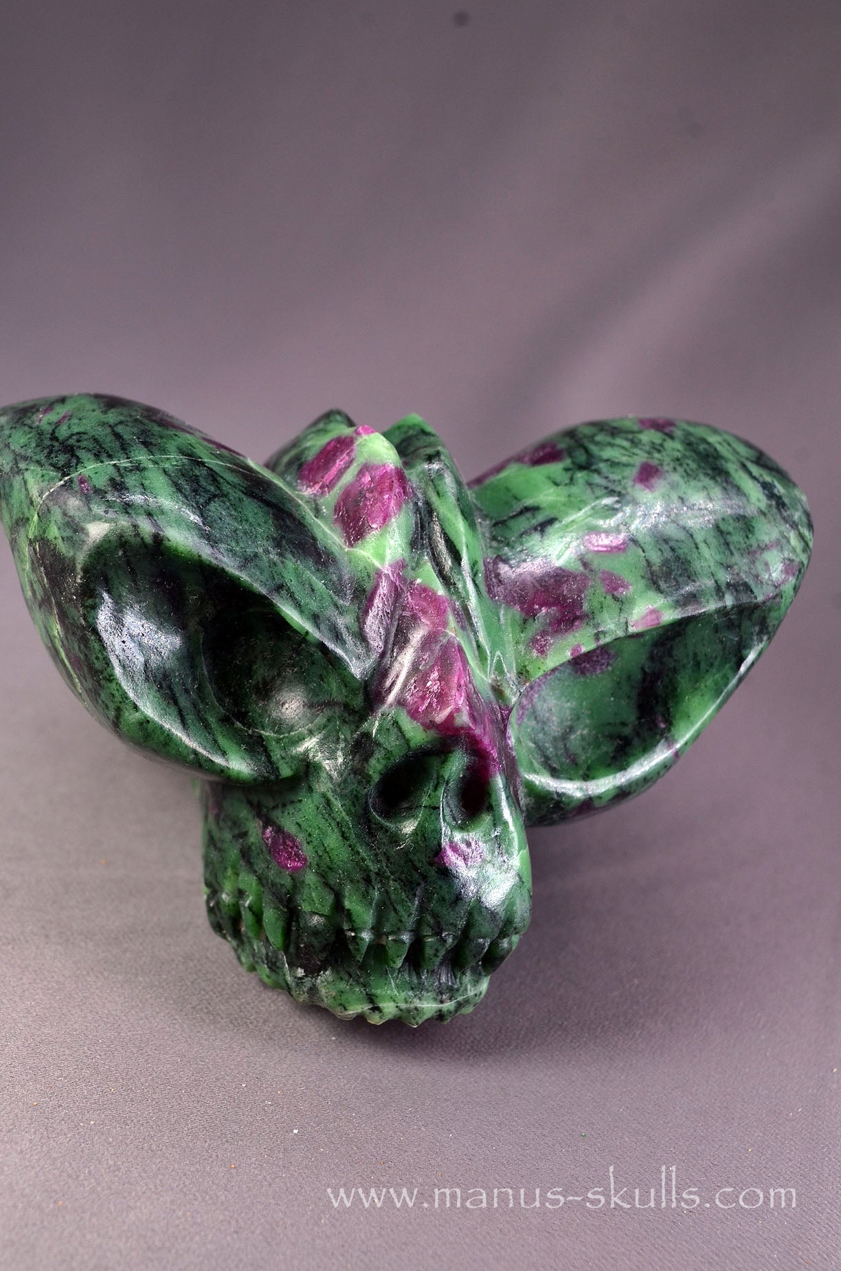 Manus skulls unique Crystal Carvings handmade skulls dragons pendants preseli bluestone tribals spiritual meaning wand Unicorn ..  ruby in zoisite