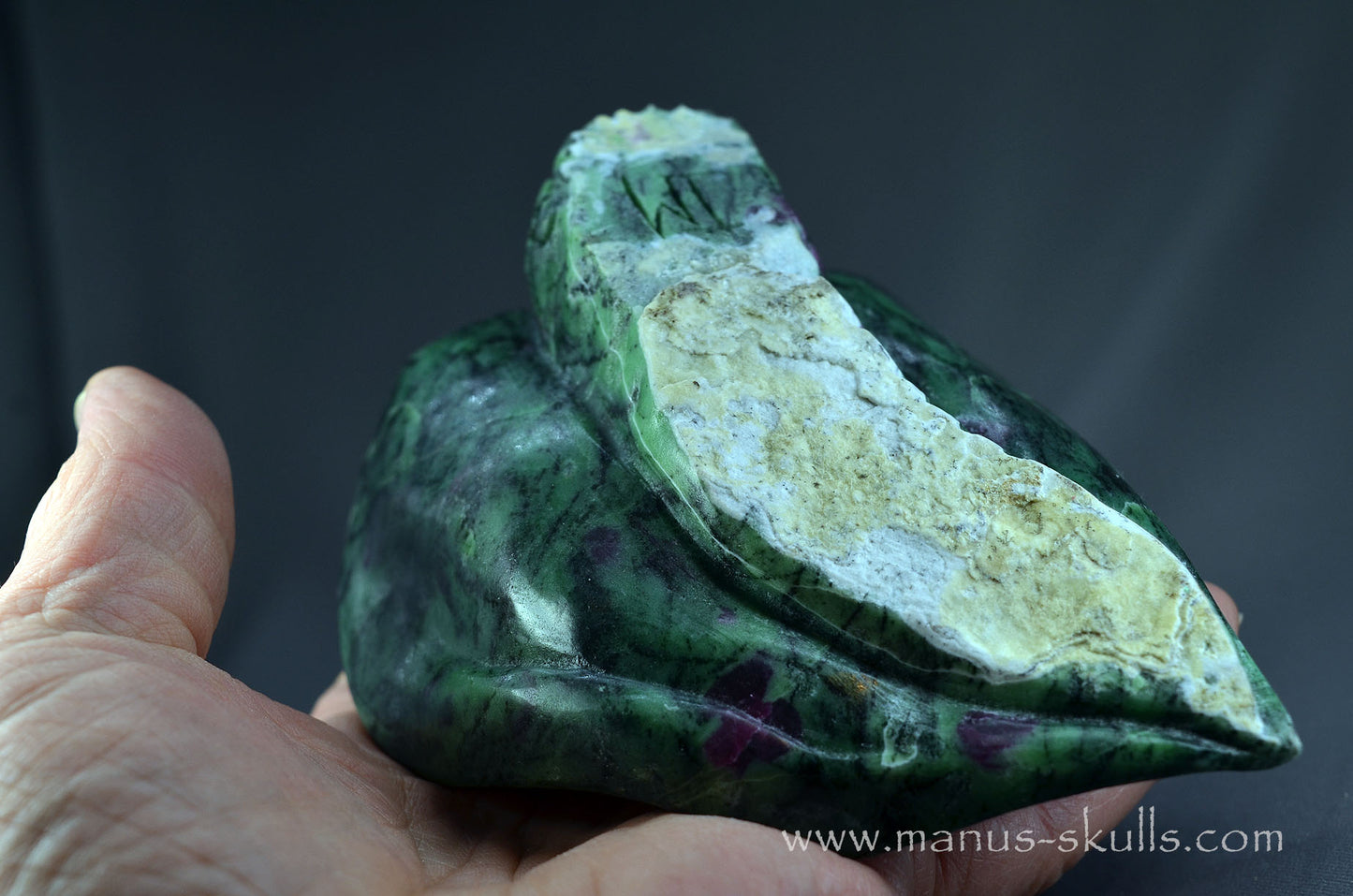 Ruby in Zoisite Alien Dragon