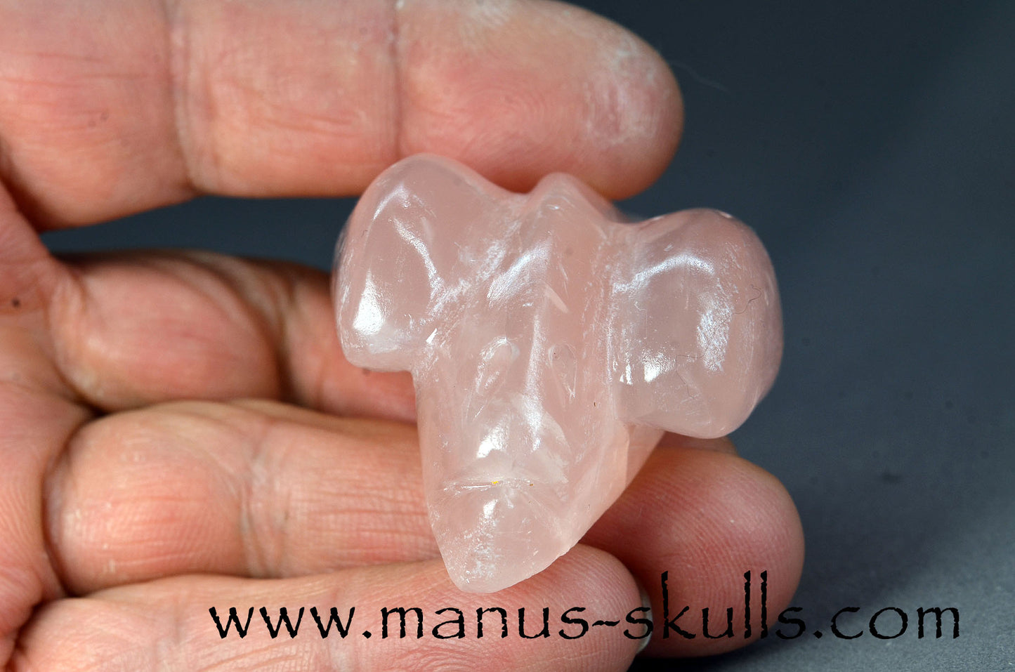 Rose Quartz Alien Dragon