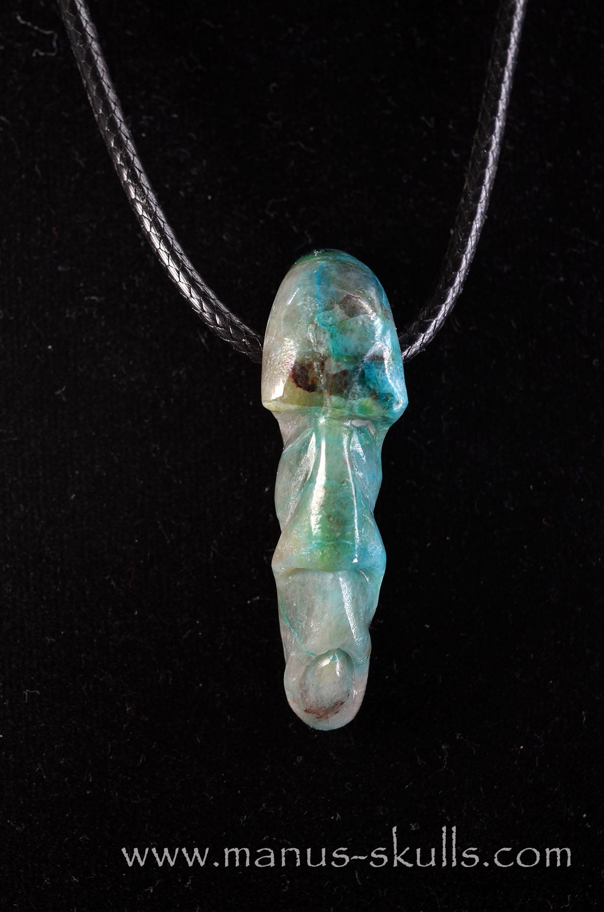 Schattuckite Tribal Pendant