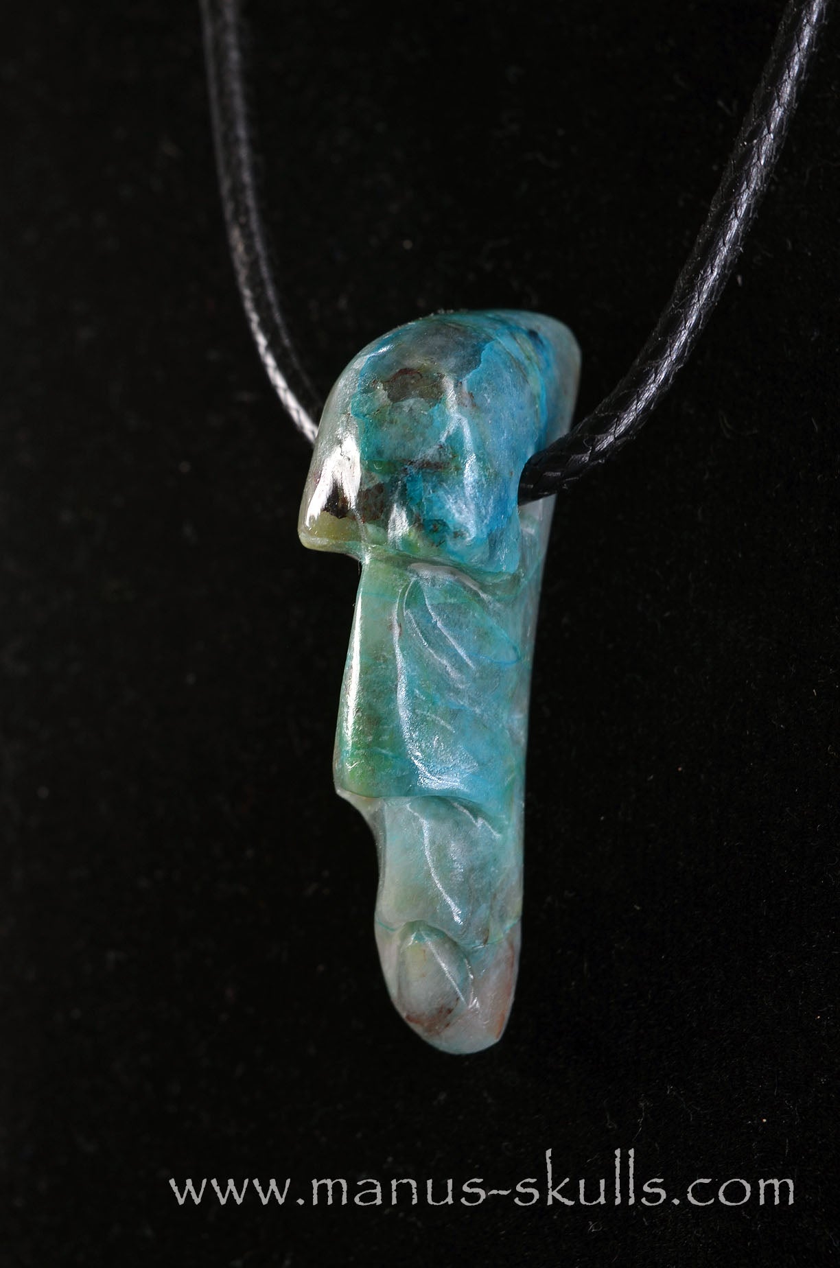 Schattuckite Tribal Pendant