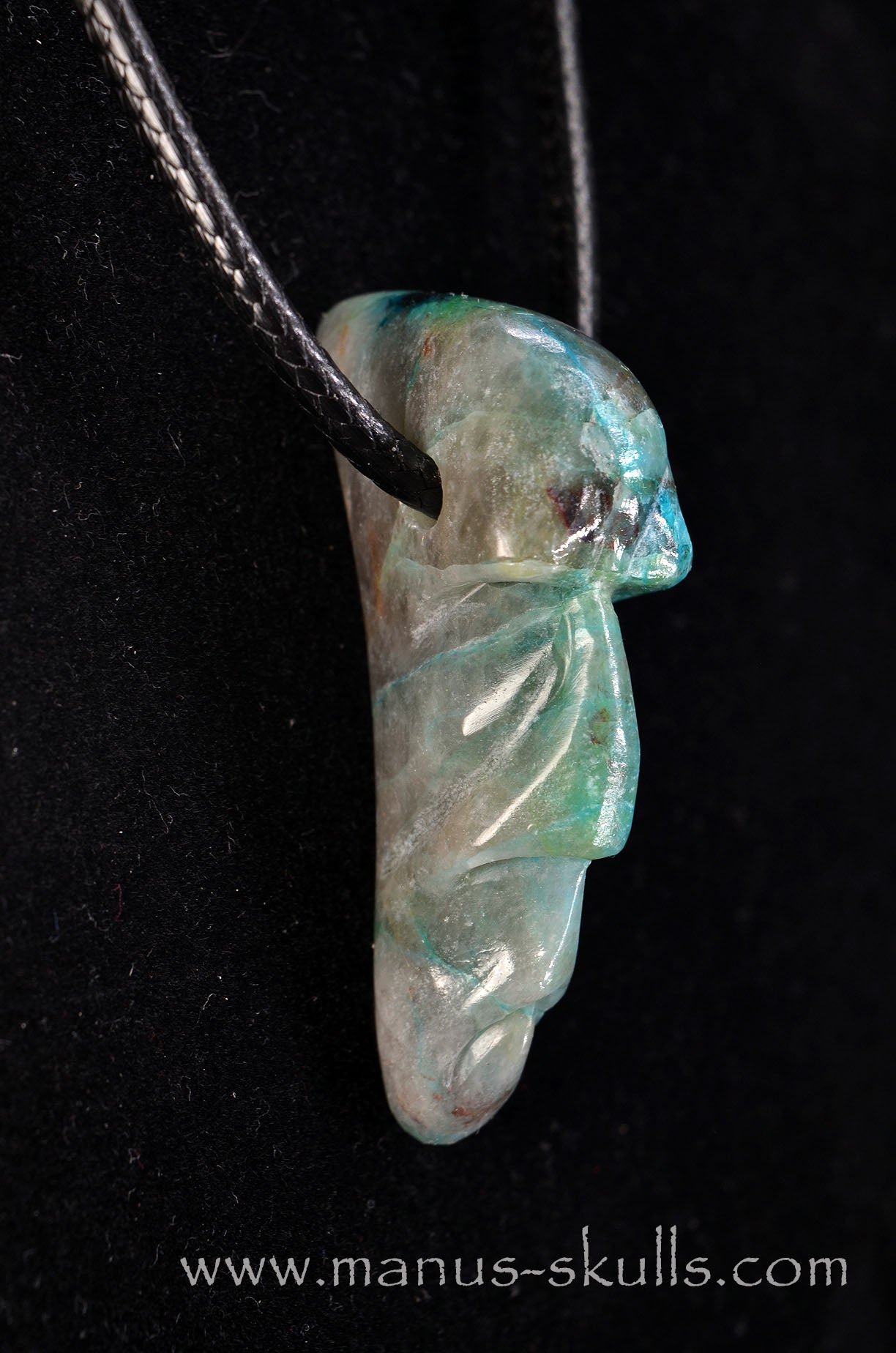 Schattuckite Tribal Pendant