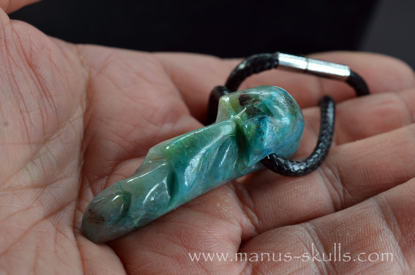 Schattuckite Tribal Pendant