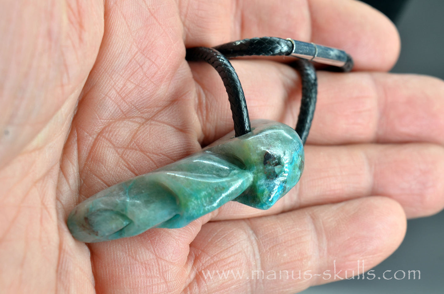 Schattuckite Tribal Pendant