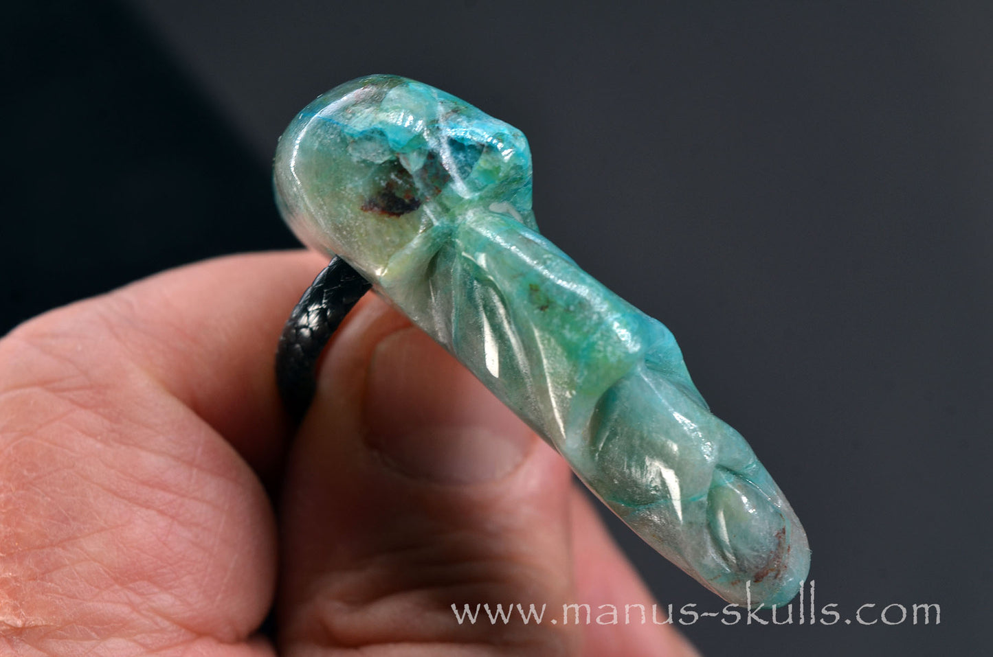 Schattuckite Tribal Pendant