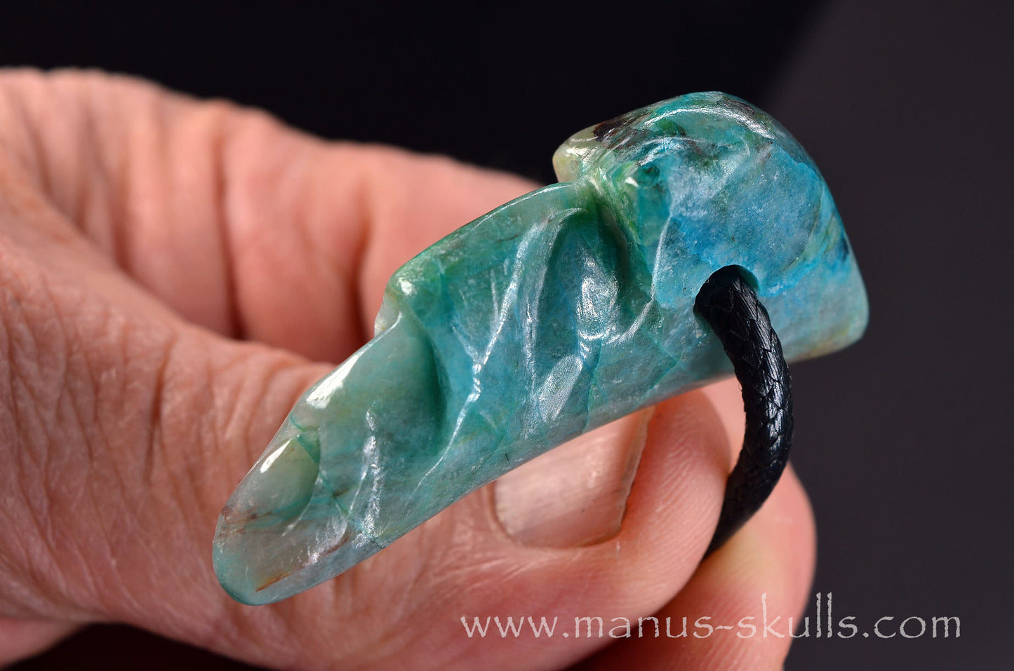 Schattuckite Tribal Pendant