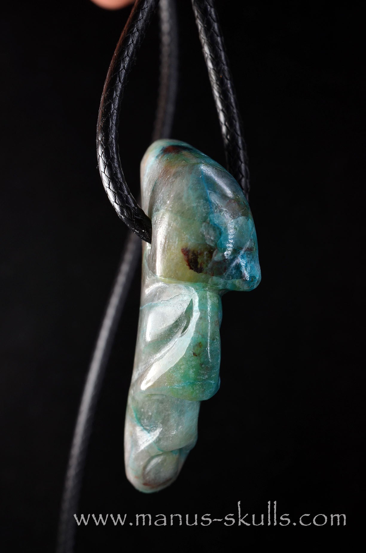 Schattuckite Tribal Pendant