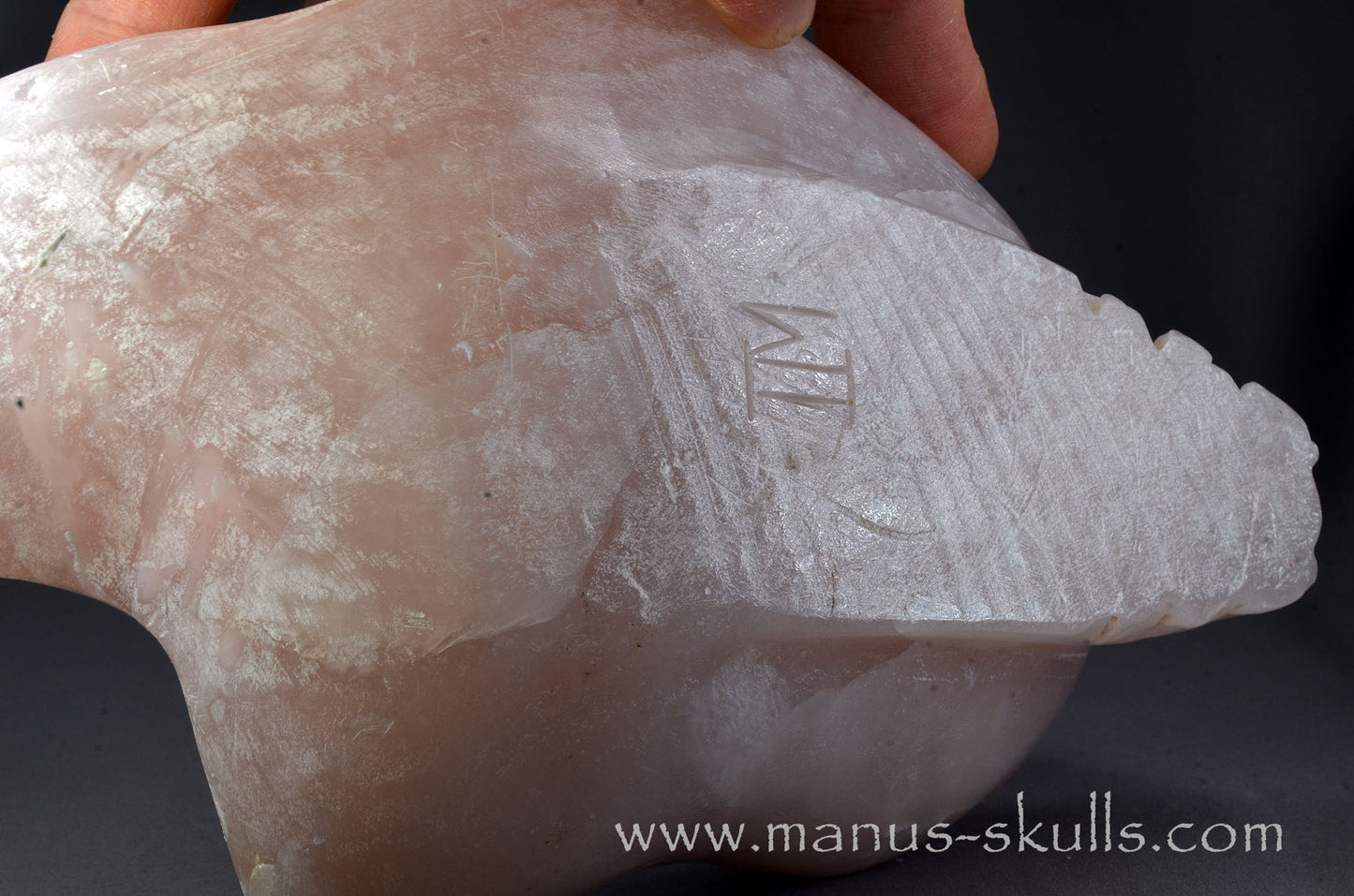 Pink Steatite Dragolian #08