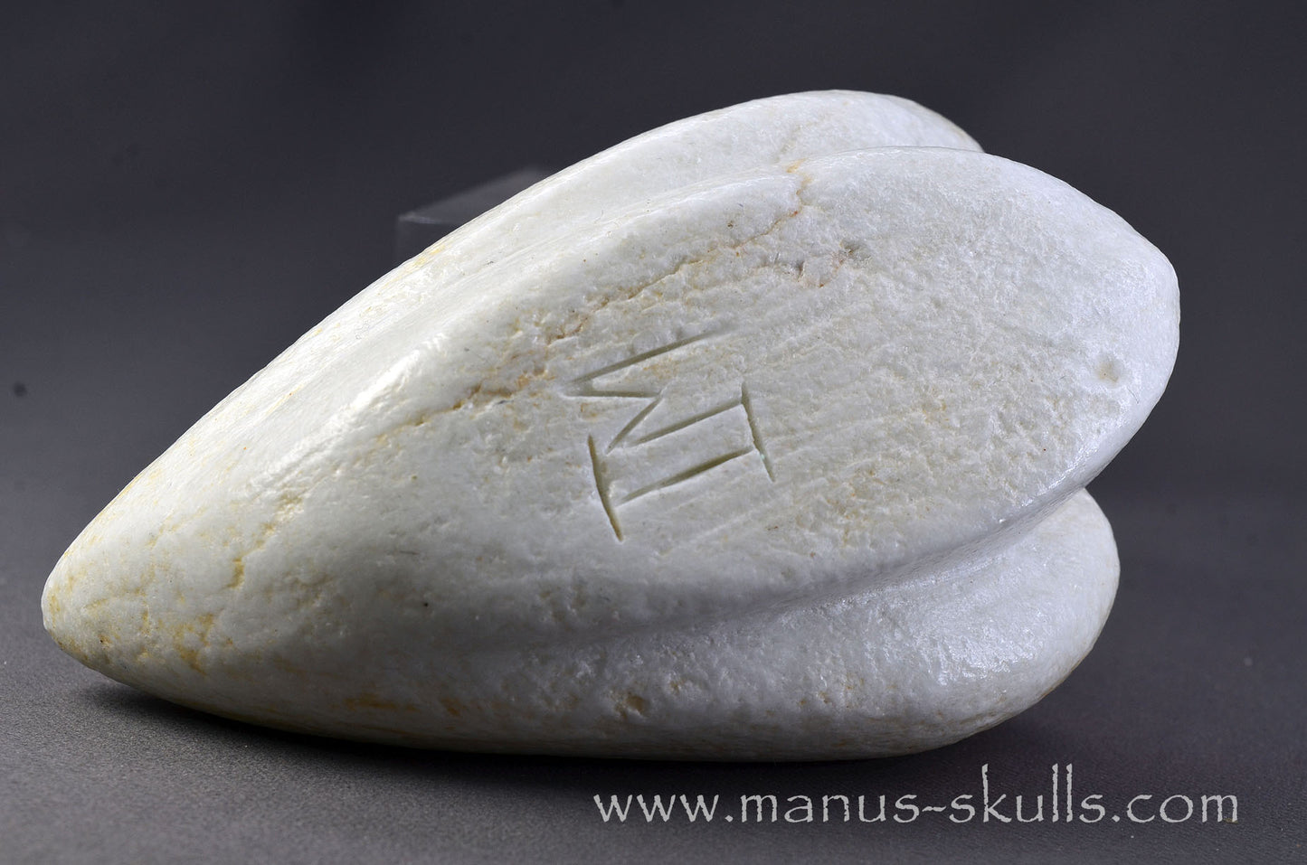 White Steatite Dragolian #10
