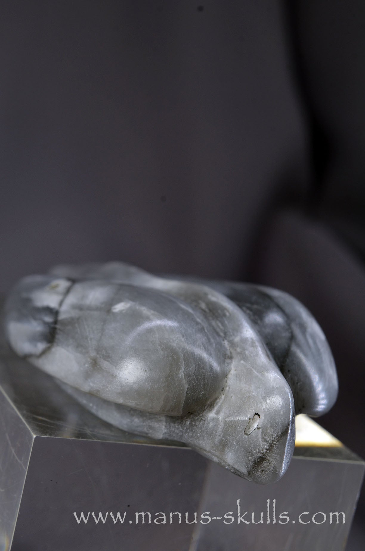 Black Steatite Dragolian #12