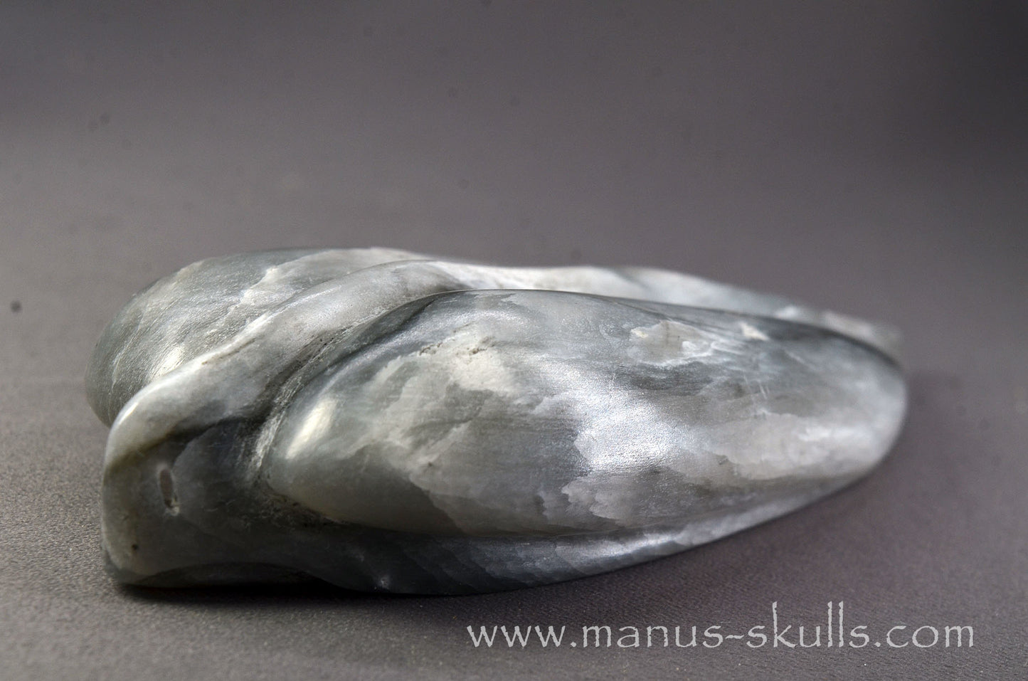 Black Steatite Dragolian #12