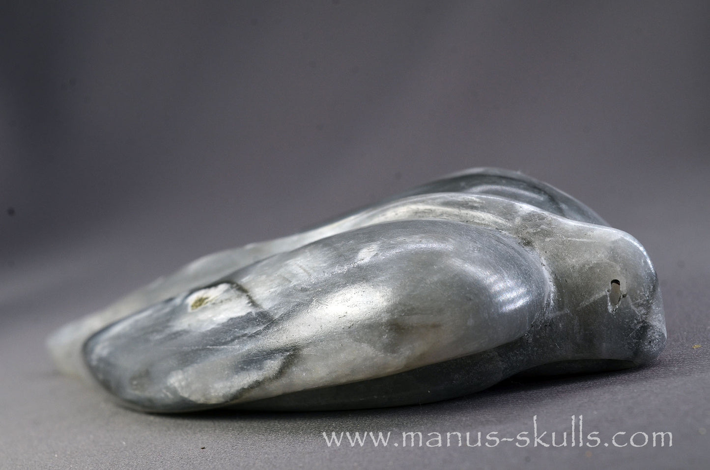Black Steatite Dragolian #12