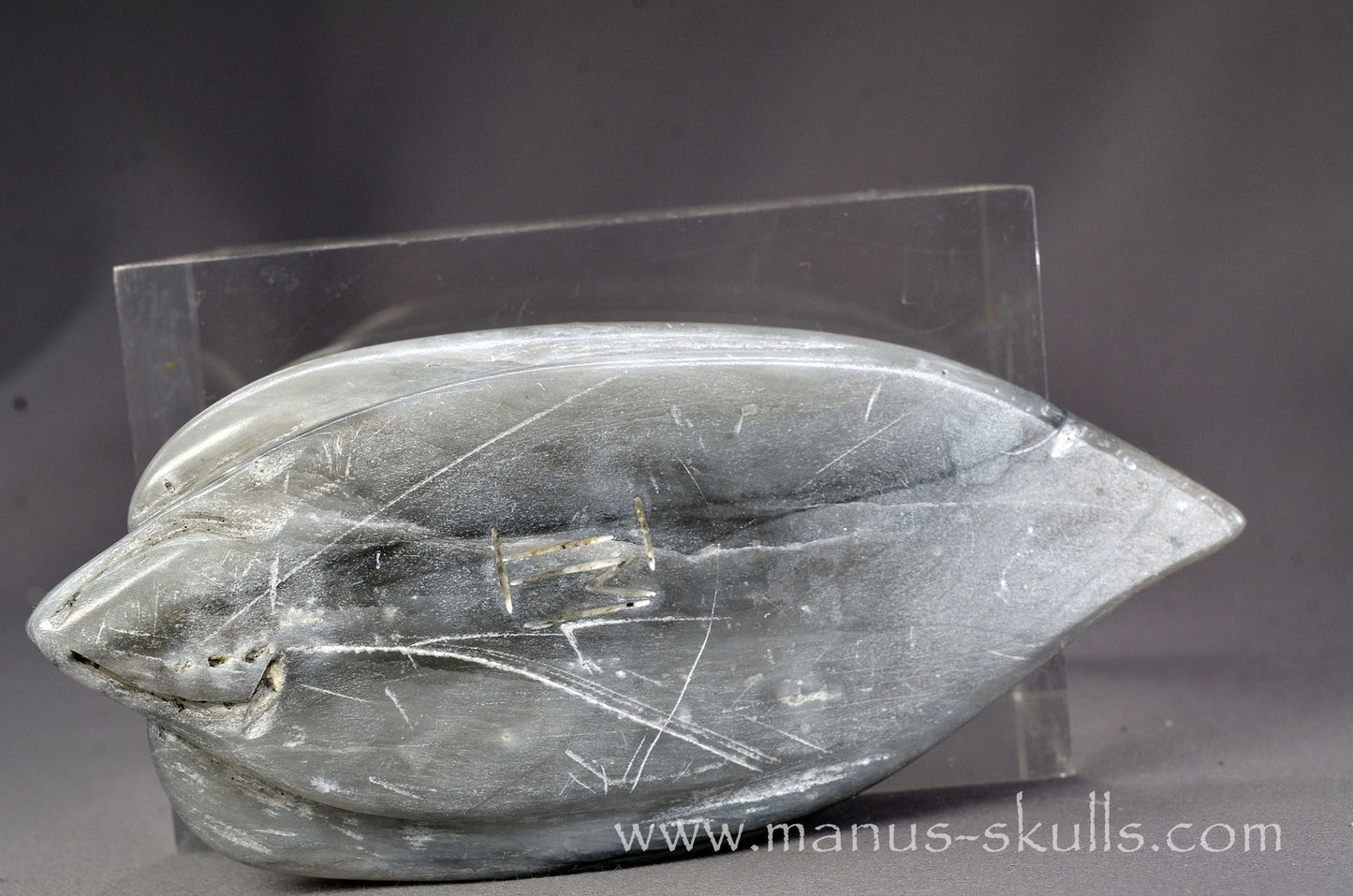 Black Steatite Dragolian #12