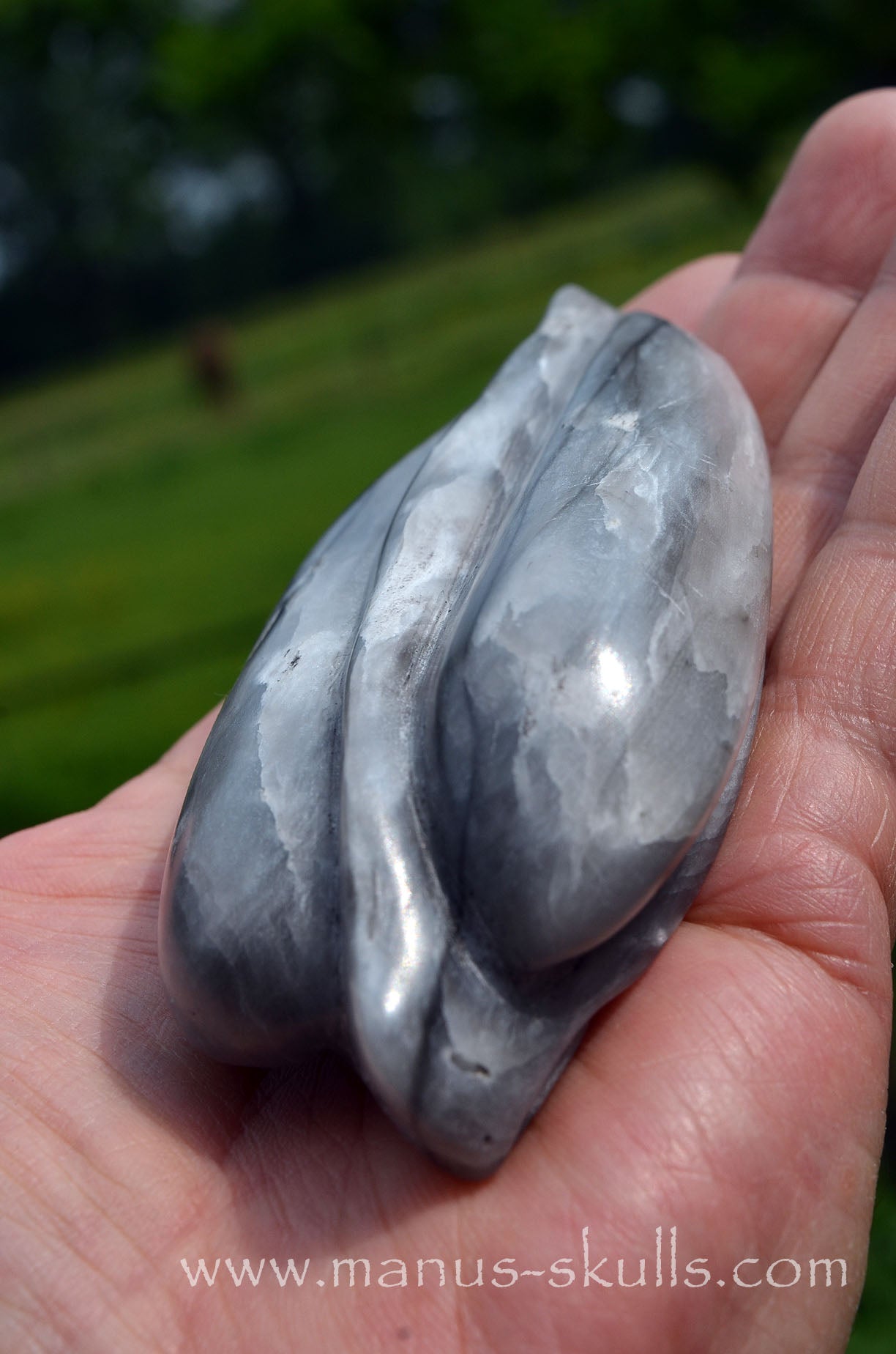 Black Steatite Dragolian #12