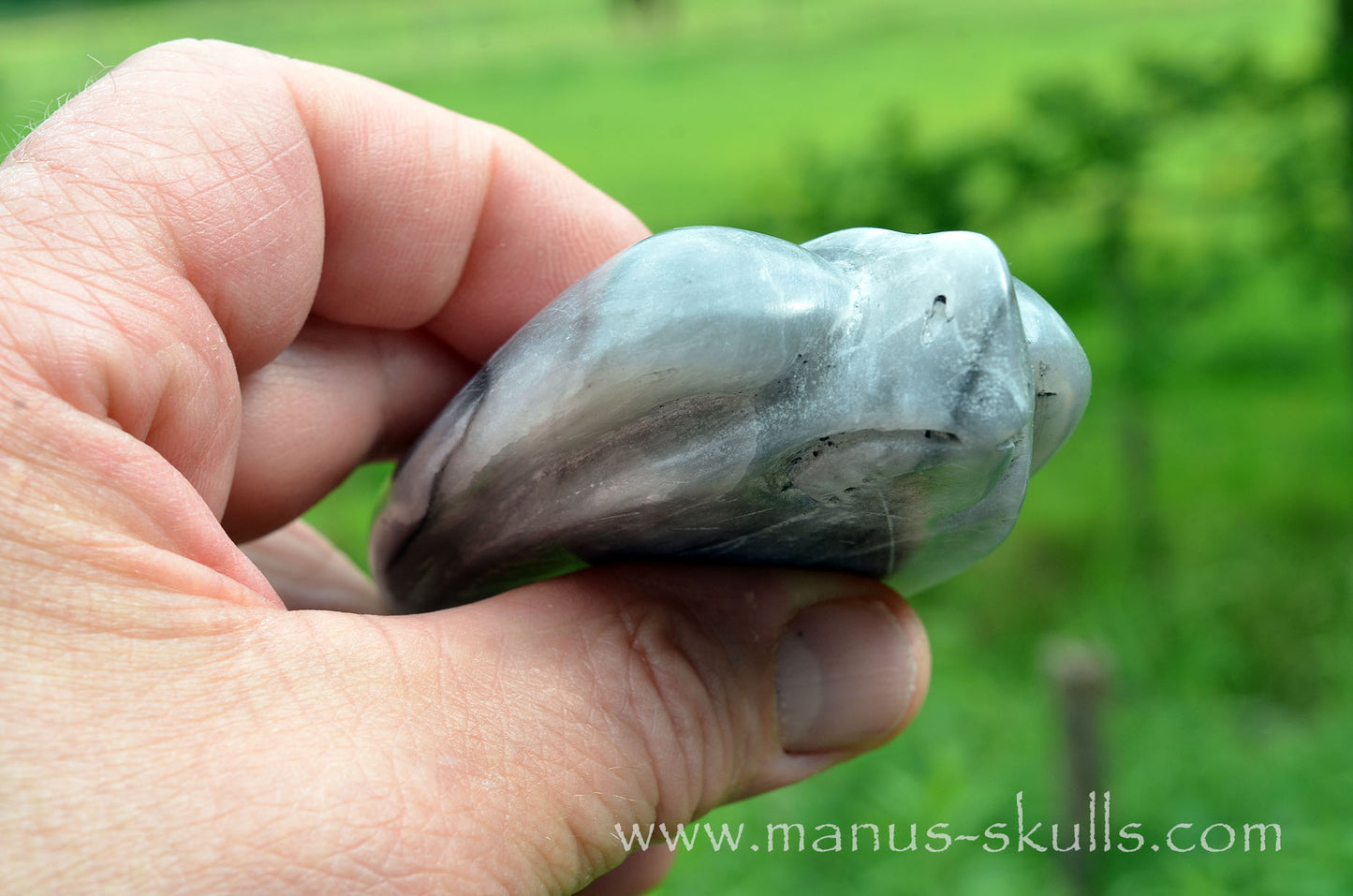 Black Steatite Dragolian #12