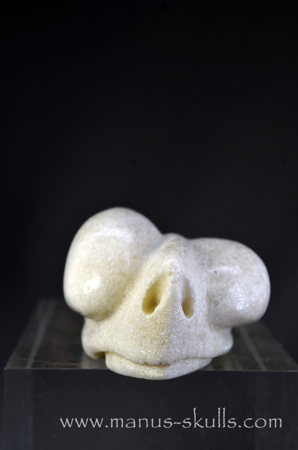White Steatite Dragolian #13