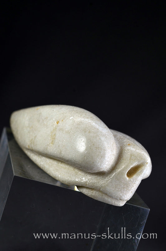 White Steatite Dragolian #13