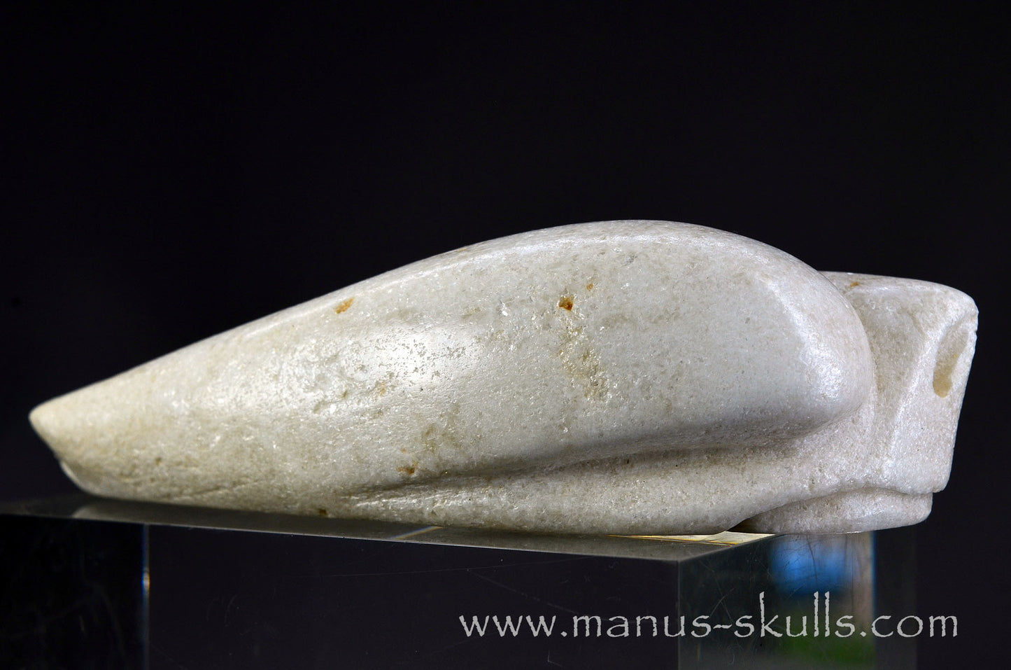 White Steatite Dragolian #13
