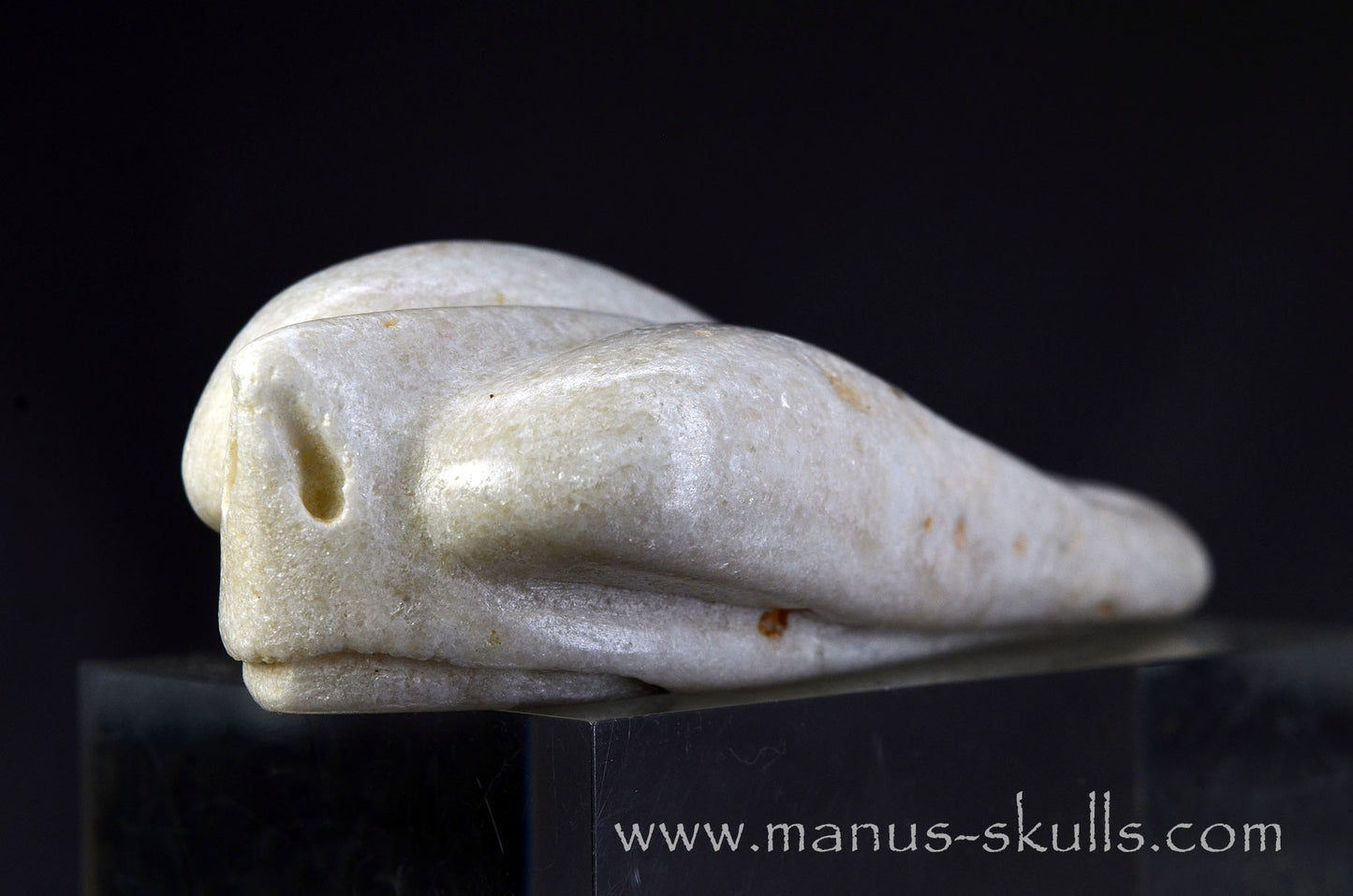White Steatite Dragolian #13