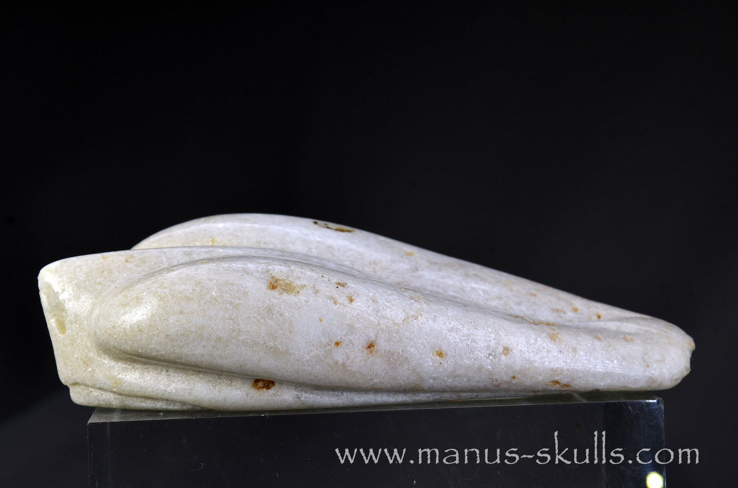 White Steatite Dragolian #13