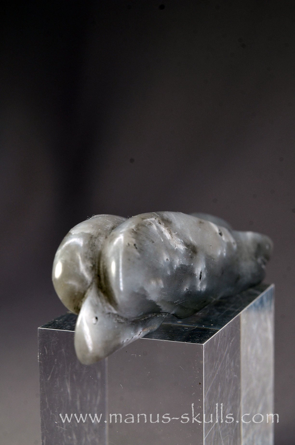 Black Steatite Dragolian #15