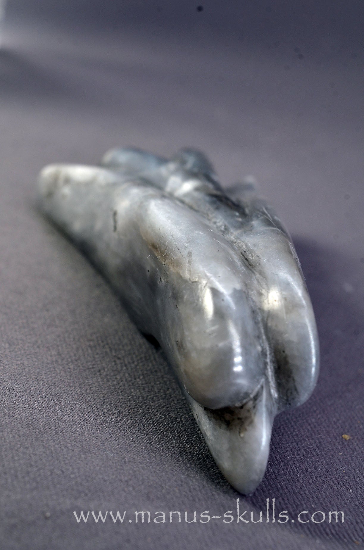 Black Steatite Dragolian #15