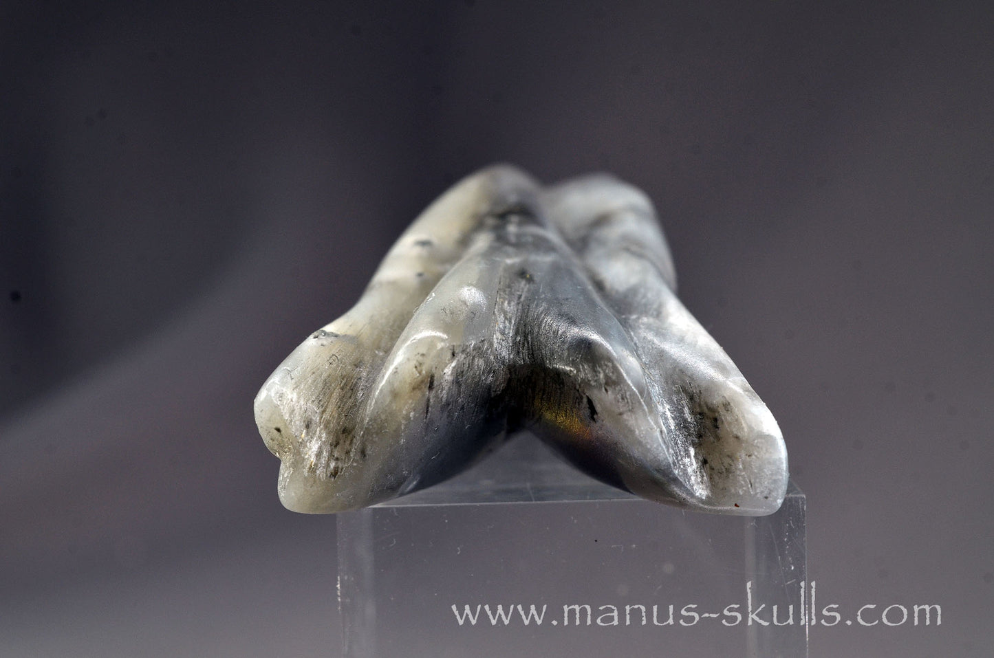 Black Steatite Dragolian #15