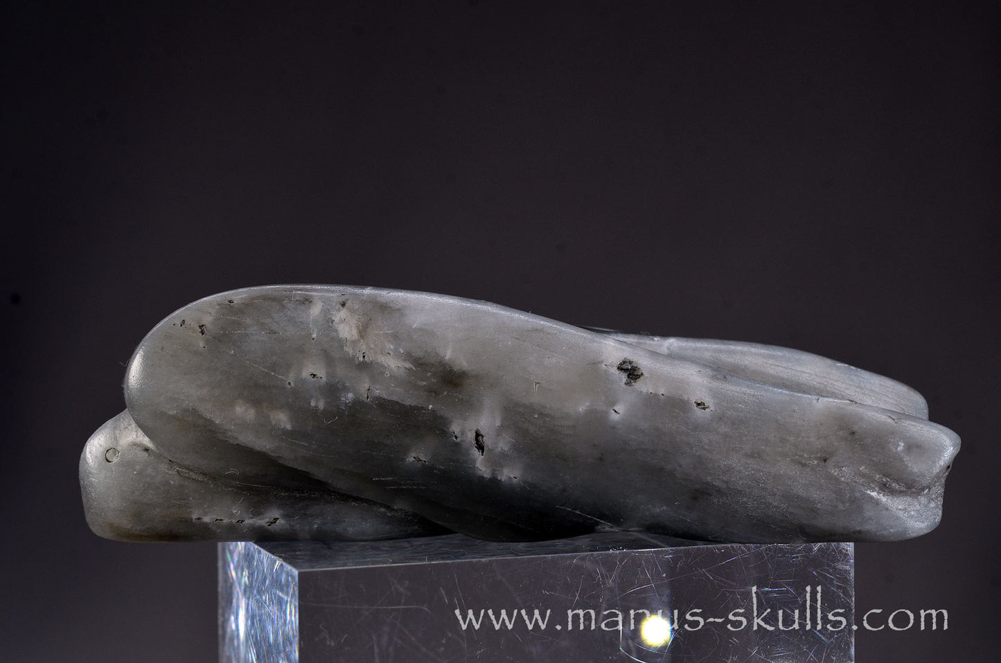 Black Steatite Dragolian #15