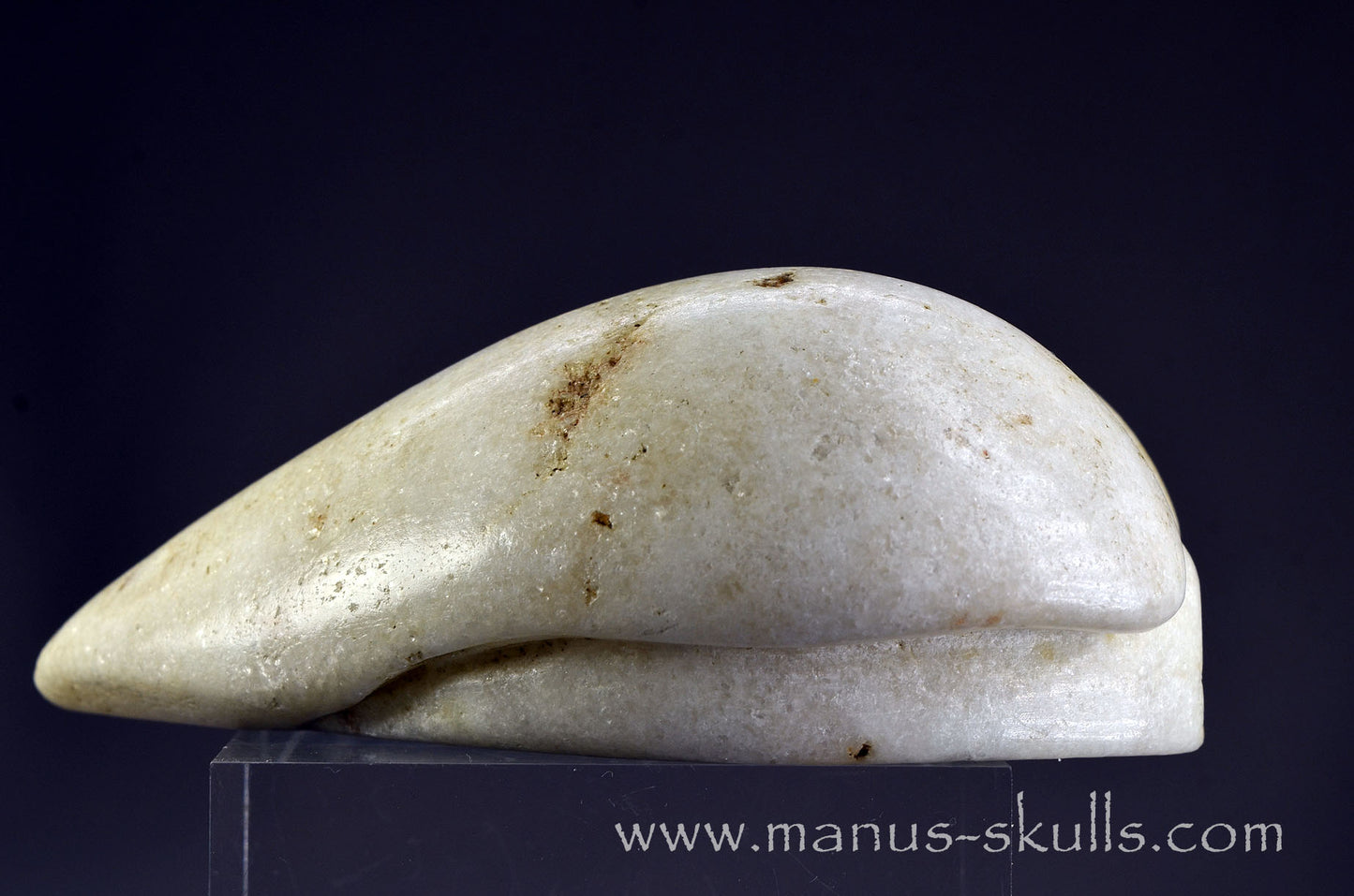 White Steatite Dragolian #16