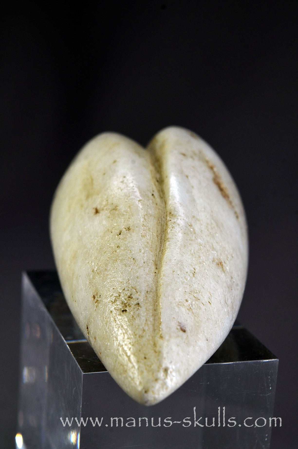 White Steatite Dragolian #16