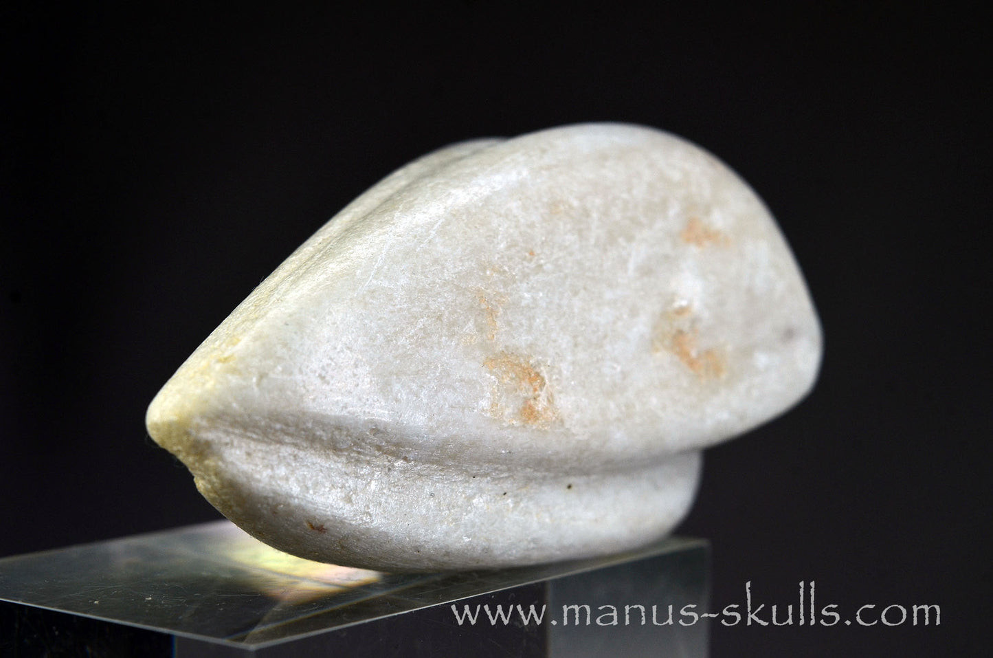 White Steatite Dragolian #17