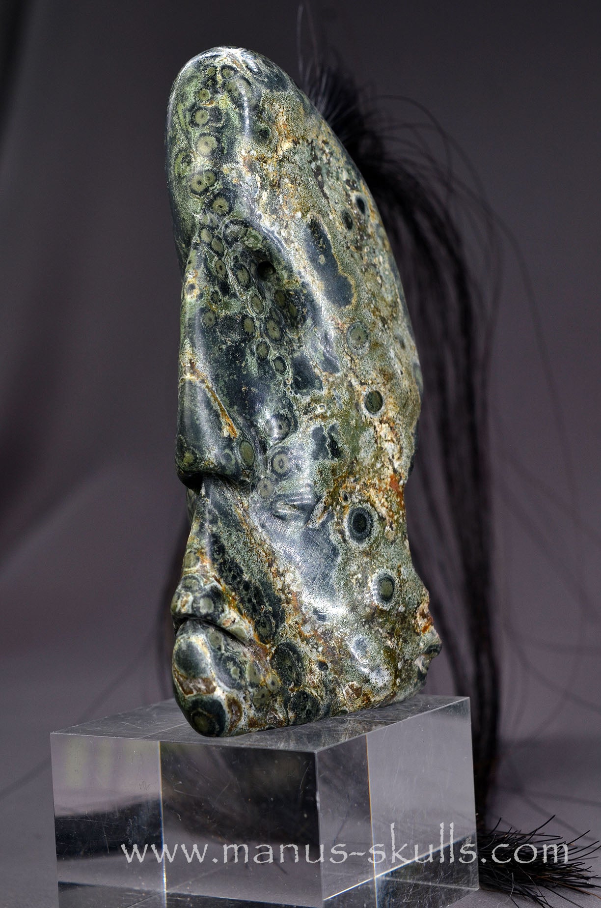 Manus skulls Evolians Dragolians unique Crystal Carvings handmade skulls dragons pendants preseli bluestone tribals spiritual meaning wand Unicorn .. 
