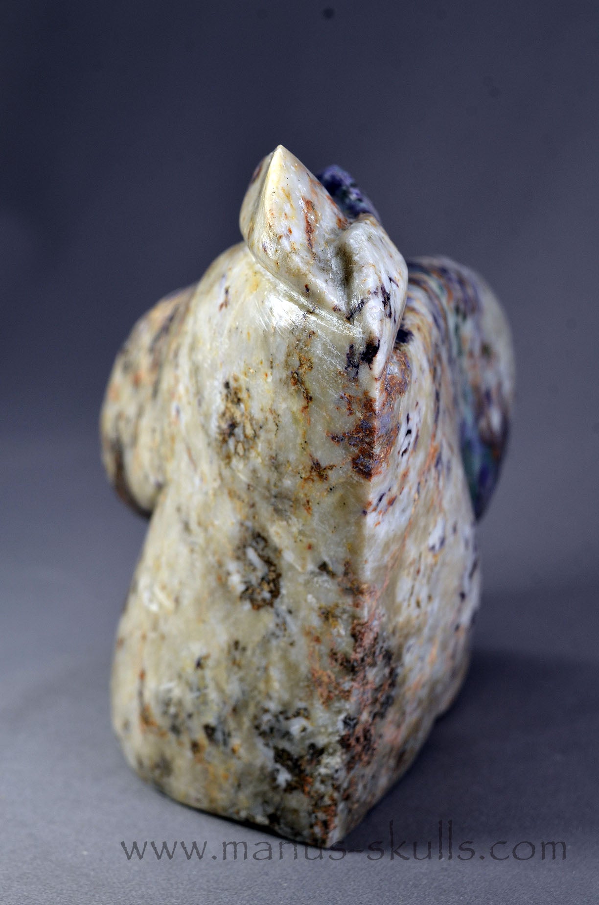 Colombian Tiffany Stone Bertrandite Dragolian