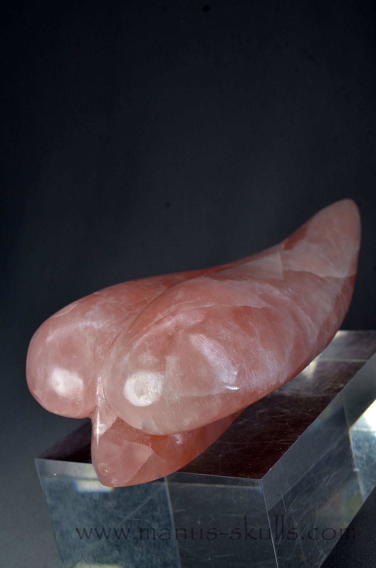Manus skulls Evolians Dragolians unique Crystal Carvings handmade skulls dragons pendants preseli bluestone tribals spiritual meaning wand Unicorn ..  rose quartz