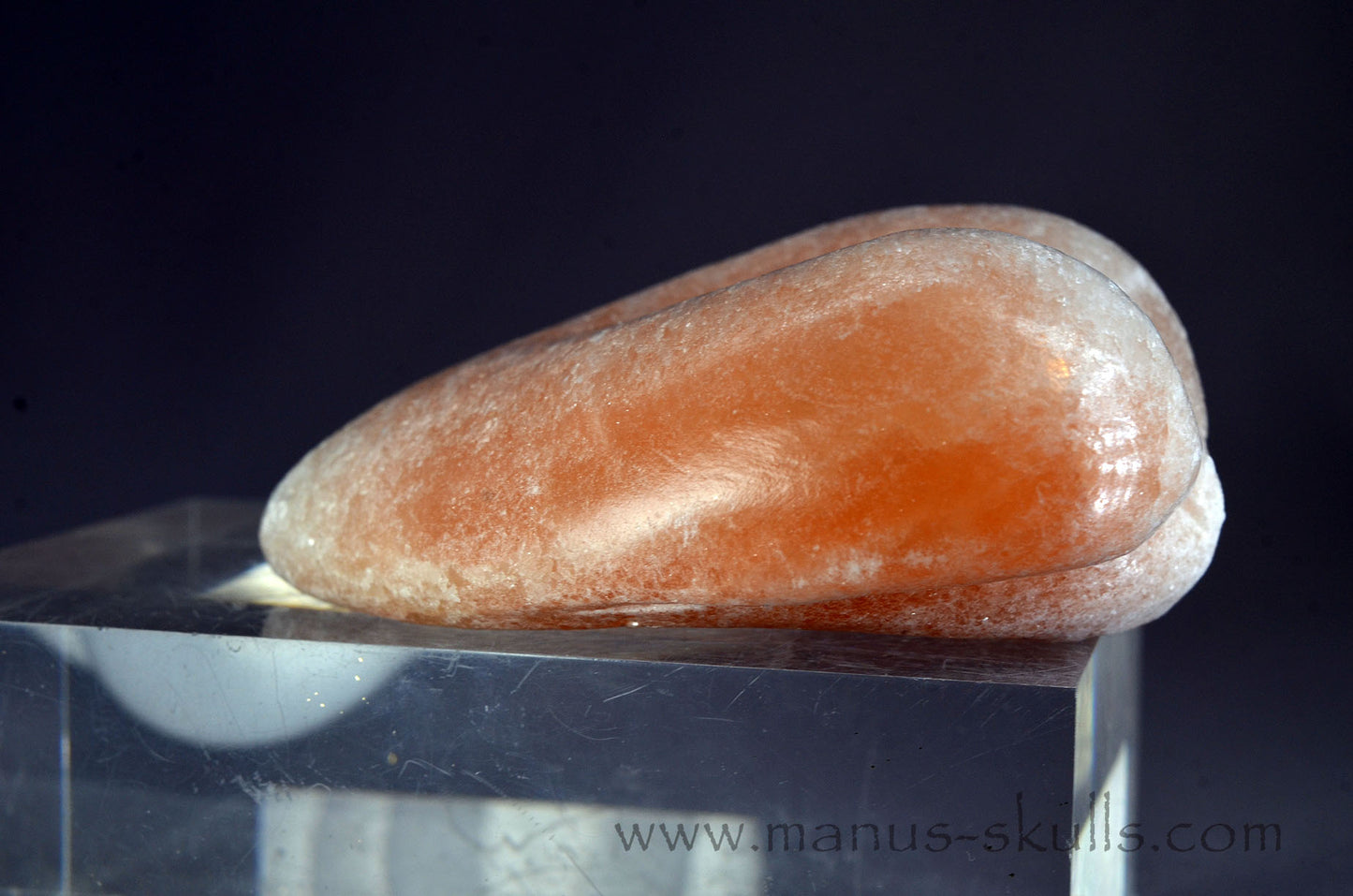 Peach Selenite Dragolian