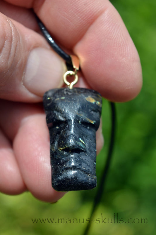 Manus skulls Evolians Dragolians unique Crystal Carvings handmade skulls dragons pendants preseli bluestone tribals spiritual meaning wand Unicorn ..  nuummite