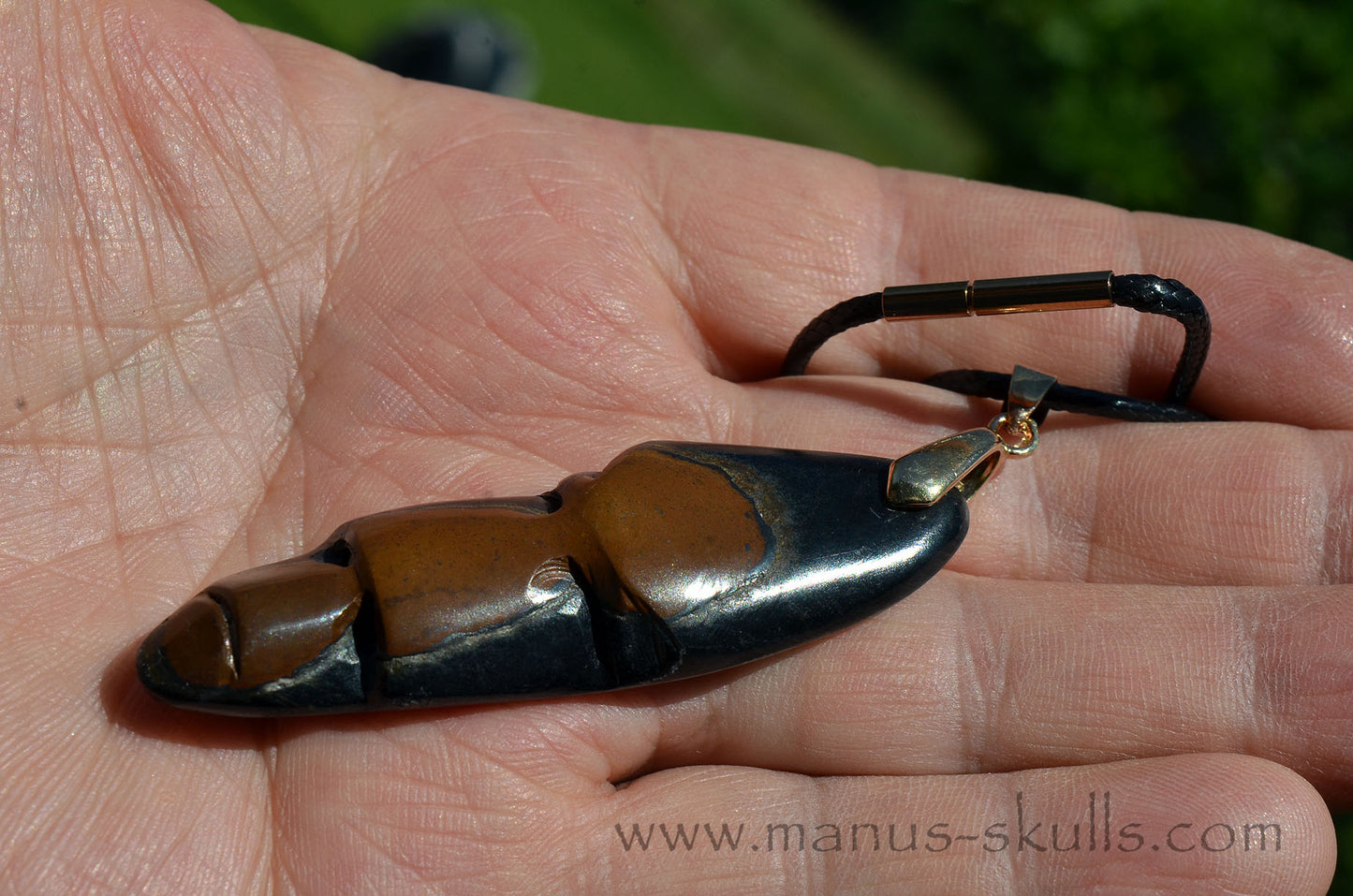 Tiger Eye Tribal Pendant (#46)