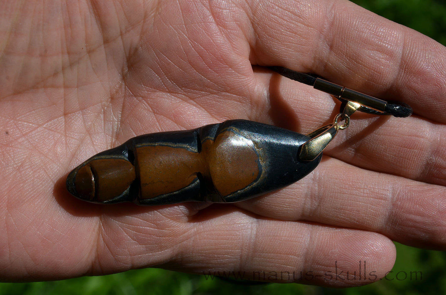Tiger Eye Tribal Pendant (#46)