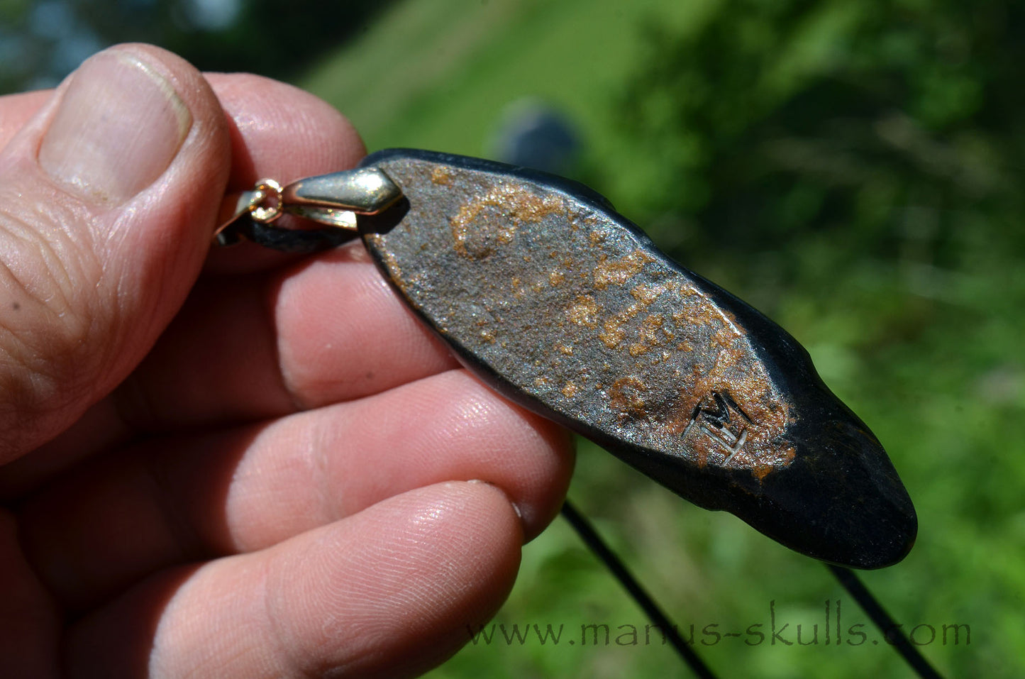 Tiger Eye Tribal Pendant (#46)