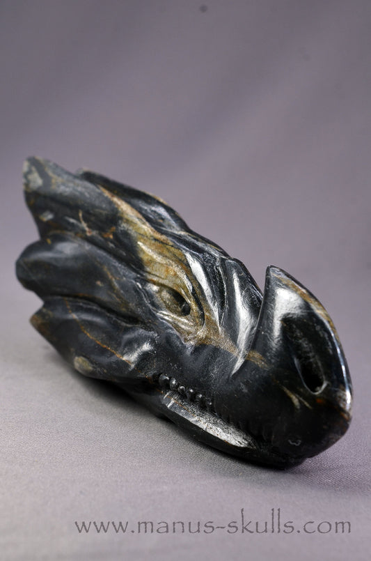 Manus skulls Evolians Dragolians unique Crystal Carvings handmade skulls dragons pendants preseli bluestone tribals spiritual meaning wand Unicorn ..  isua