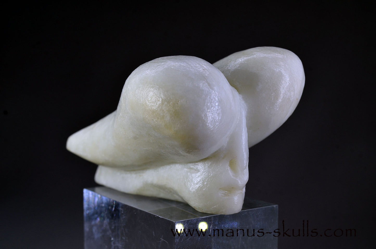 White Steatite Dragolian (#34)