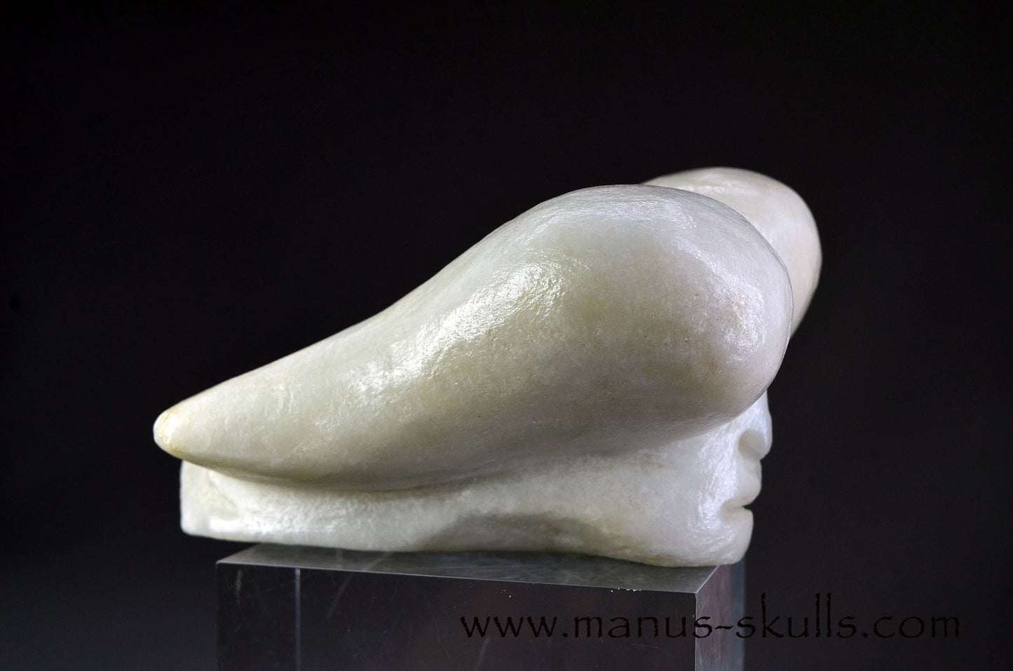 White Steatite Dragolian (#34)