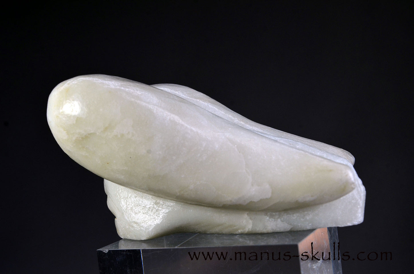 White Steatite Dragolian (#34)