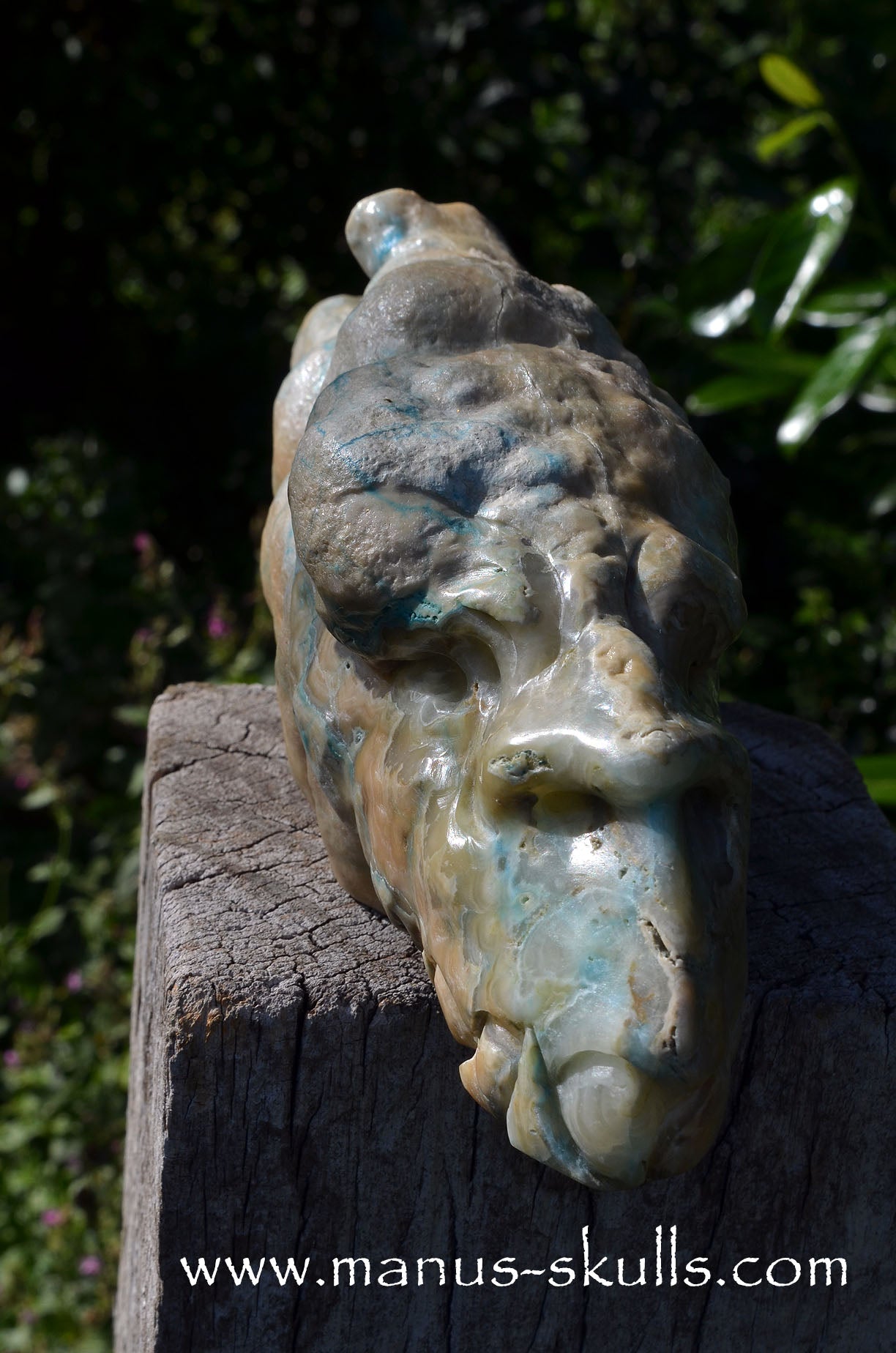 Manus skulls Evolians Dragolians unique Crystal Carvings handmade skulls dragons pendants preseli bluestone tribals spiritual meaning wand Unicorn ..  hemimorphite stalactite