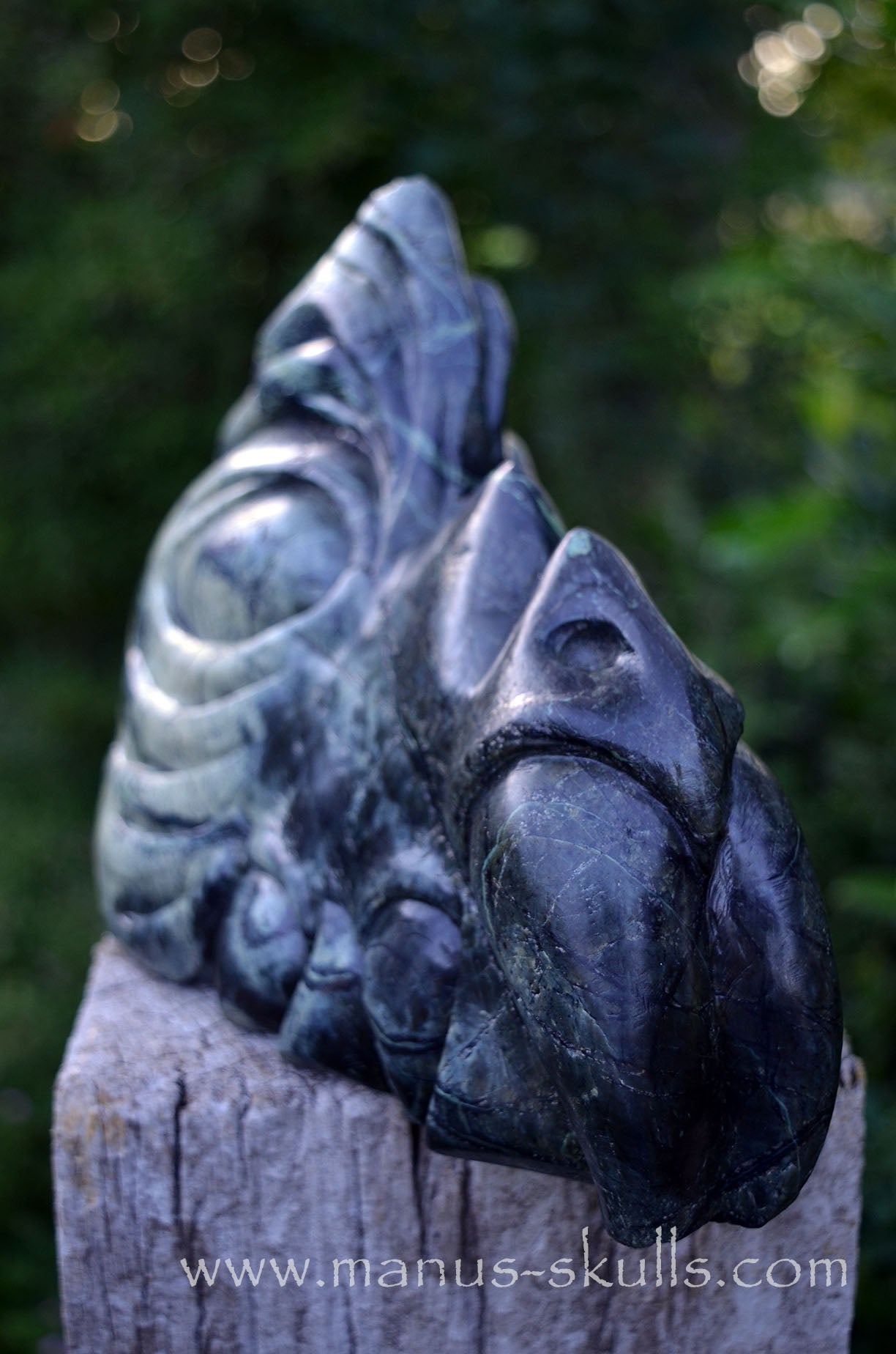 Manus skulls Evolians Dragolians unique Crystal Carvings handmade skulls dragons pendants preseli bluestone tribals spiritual meaning wand Unicorn ..  greek serpentine