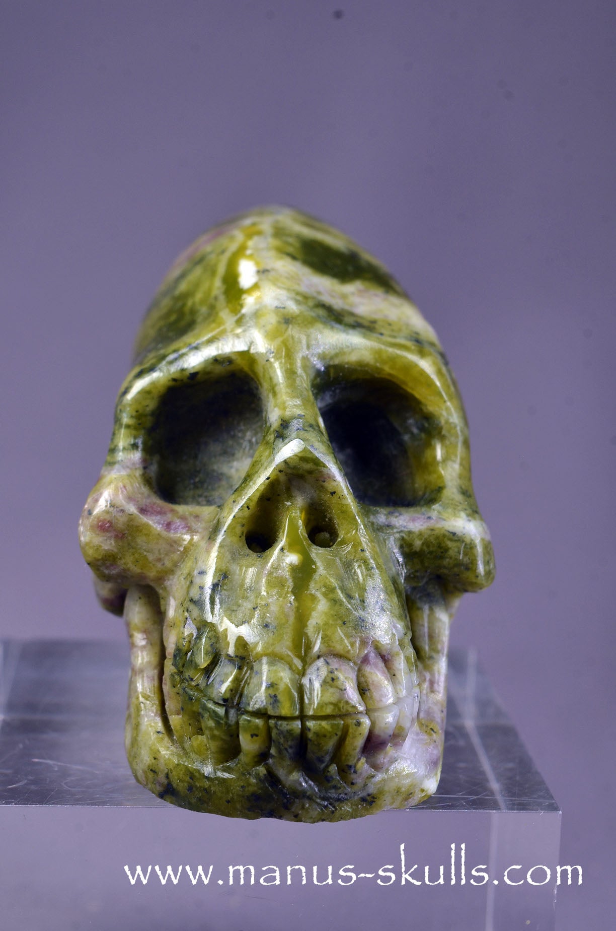 Manus skulls Evolians Dragolians unique Crystal Carvings handmade skulls dragons pendants preseli bluestone tribals spiritual meaning wand Unicorn ..  lizardite magnesite